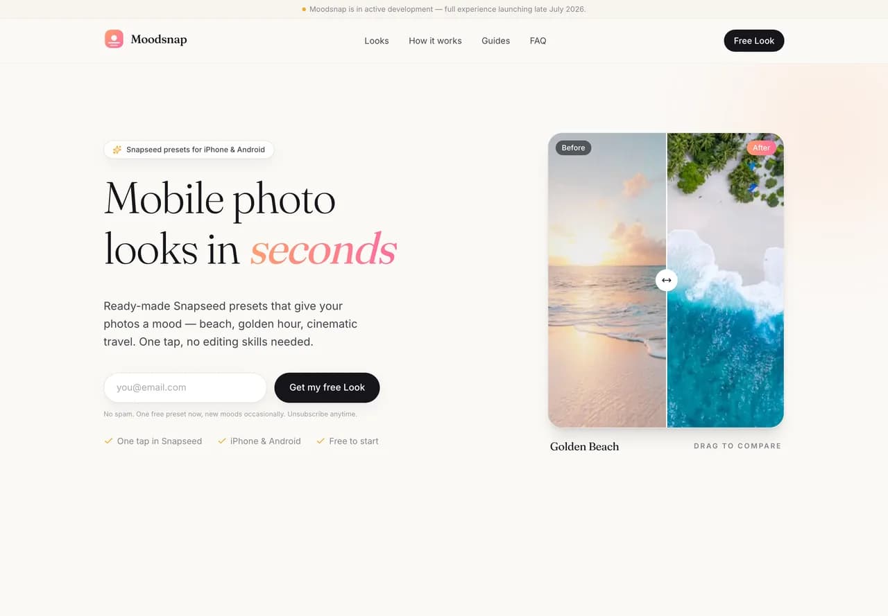 Moodsnap — realizacja Grey Creative